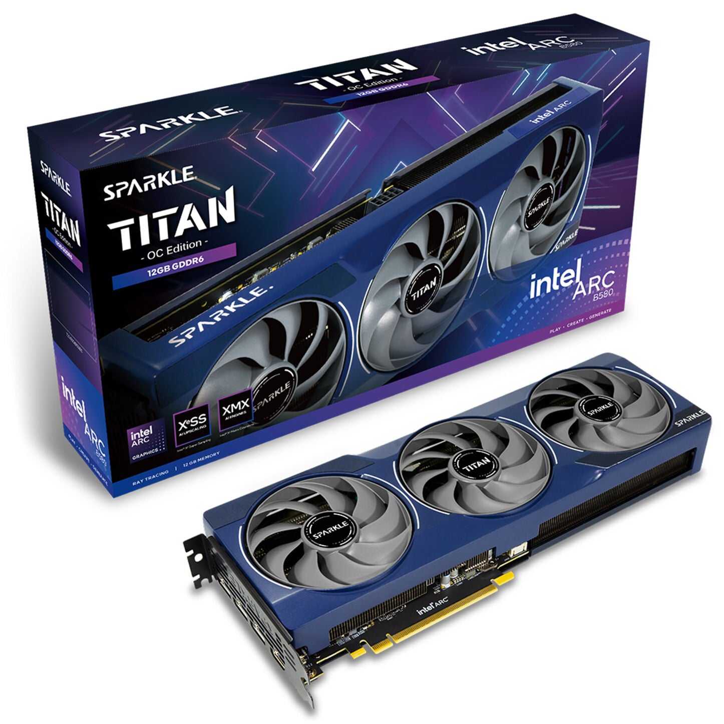 Sparkle Arc B580 Titan OC Grafikkarte, 12288 MB GDDR6