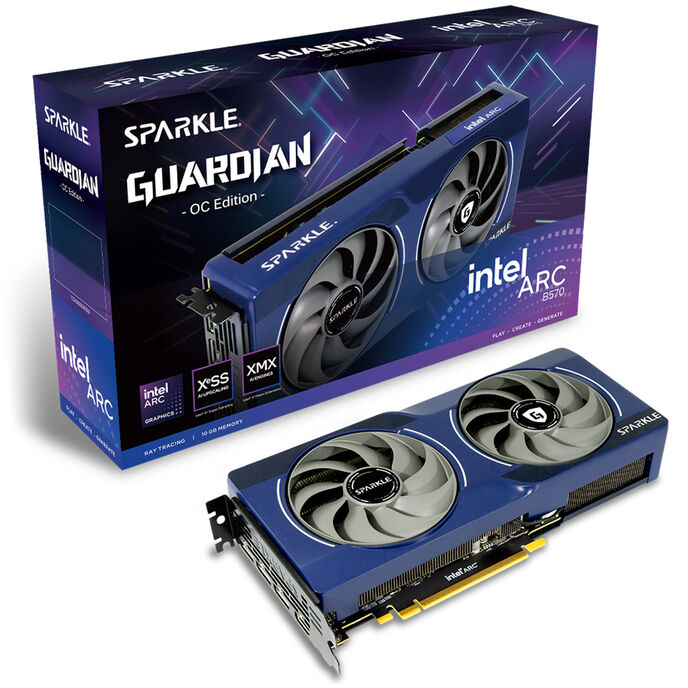 Sparkle Arc B570 Guardian OC Grafikkarte, 10240 MB GDDR6