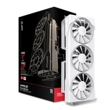 XFX Swift AMD Radeon RX 9070 XT White Triple Fan Gaming Edition 16GB GDDR6
