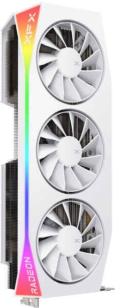 XFX Mercury AMD Radeon RX 9070 XT OC White Gaming Edition 16 Go GDDR6