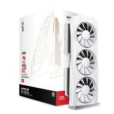 XFX Quicksilver AMD Radeon RX 9070XT White Gaming Edition 16 Go GDDR6
