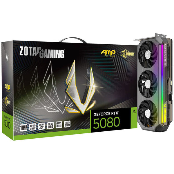 ZOTAC GAMING GeForce RTX 5080 AMP Extreme INFINITY 16 Go GDDR7