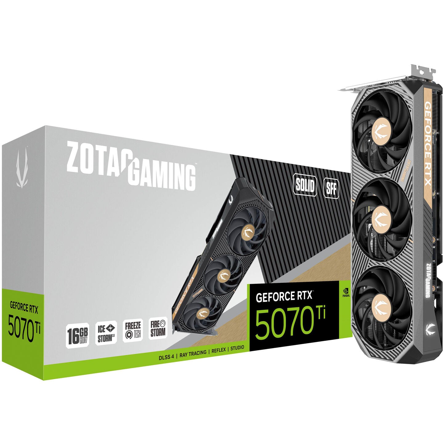 ZOTAC GAMING GeForce RTX 5070 Ti Solid SFF, 16384 MB GDDR7