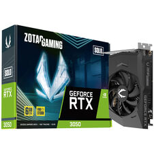 Zotac GeForce RTX 3050 6GB GAMING SOLO 6GB GDDR6 Black