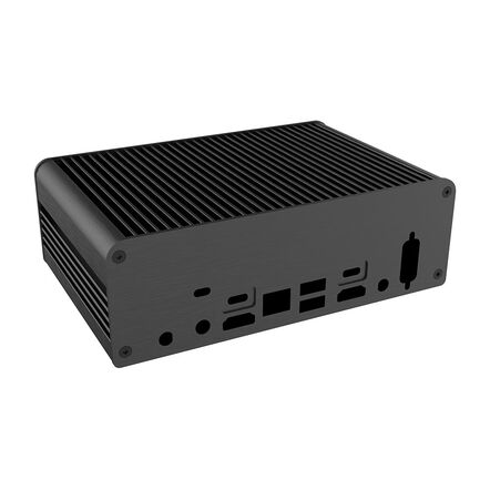 Akasa Newton CWS Intel NUC-Gehäuse, passive Kühlung - schwarz