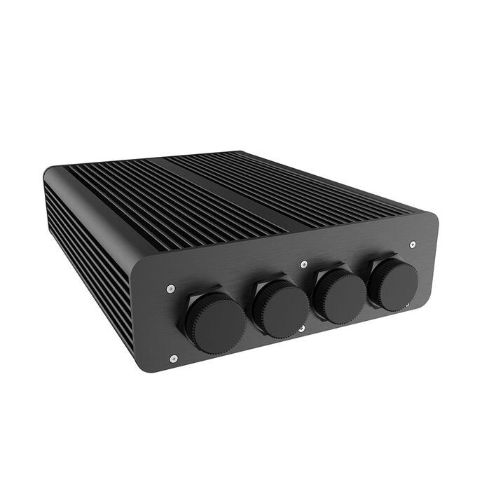 Akasa Pascal TX Plus Thin-mini-ITX Gehäuse für Intel, IP65-Geschützt, Fanless - schwarz