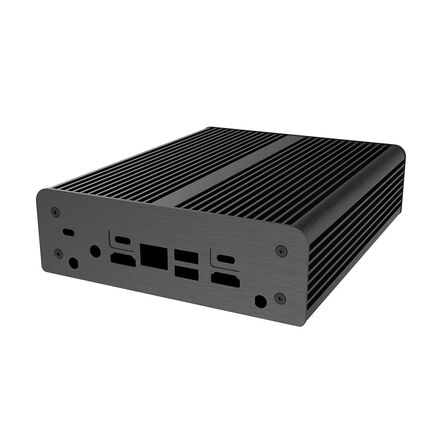 Akasa Newton AC UCFF-Gehäuse für Intel NUC 13 Pro mit i3, Fanless - schwarz