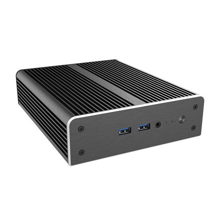 Akasa Newton AC UCFF-Gehäuse für Intel NUC 13 Pro mit i3, Fanless - schwarz
