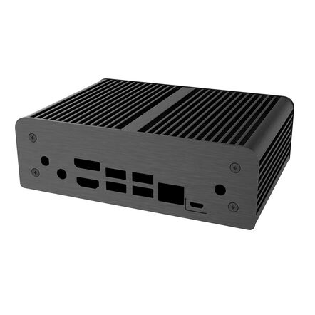 Akasa Machina N Fanless Gehäuse (für NVIDIA Jetson Xavier und Nano) - schwarz, aluminium