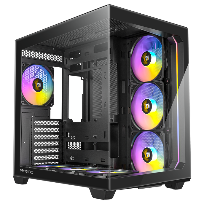 Antec C5 ARGB Midi-Tower, Tempered Glass  - schwarz