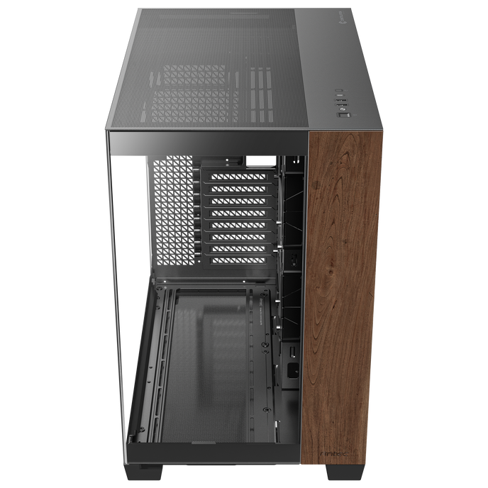 Antec C8 Midi-Tower, Tempered Glass - wood