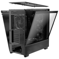Antec Flux PC-Gehäuse, Midi-Tower, E-ATX, Tempered Glass – Schwarz