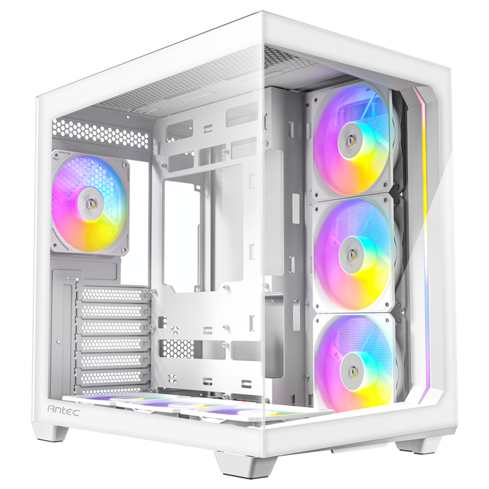 Antec C5 ARGB Midi-Tower, Tempered Glass  - weiß