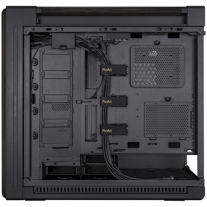 Asus ProArt PA602 Wood Edition ATX Mid Tower Solid Panel Black / Brown