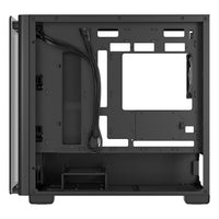 Asus A23 PLUS Micro ATX Mid Tower Black Tempered Glass Side Panel, USB 3.2 Gen 2 Type-C, USB 3.2 Gen 1 Type-A
