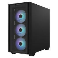 ASUS A21 PLUS ARGB Micro-ATX Gehäuse, Tempered Glass - schwarz