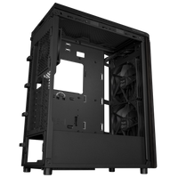 Asus ProArt PA401 Wood Edition ATX Mid Tower Black with Tempered Glass Side Panel