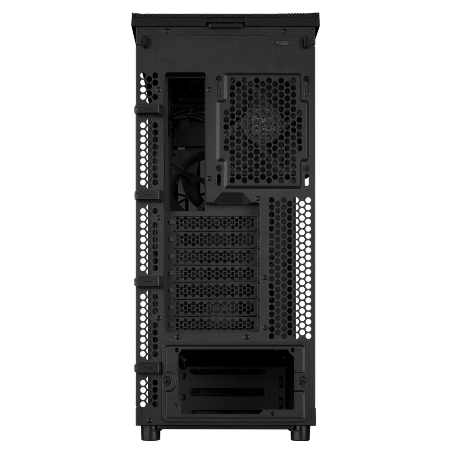 Asus ProArt PA401 Wood Edition ATX Mid Tower Black with Tempered Glass Side Panel