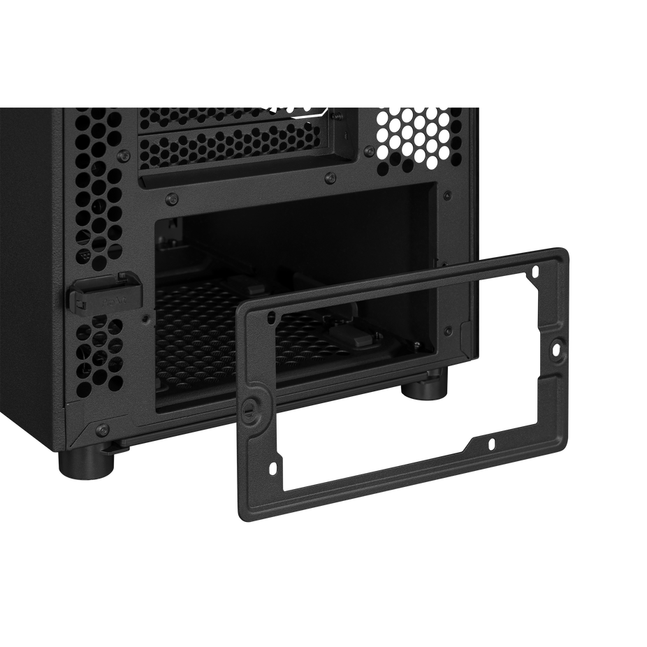 Asus ProArt PA401 Wood Edition ATX Mid Tower Black with Tempered Glass Side Panel