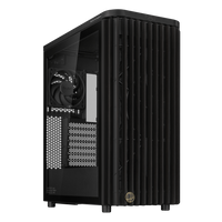 Asus ProArt PA401 Wood Edition ATX Mid Tower Black with Tempered Glass Side Panel
