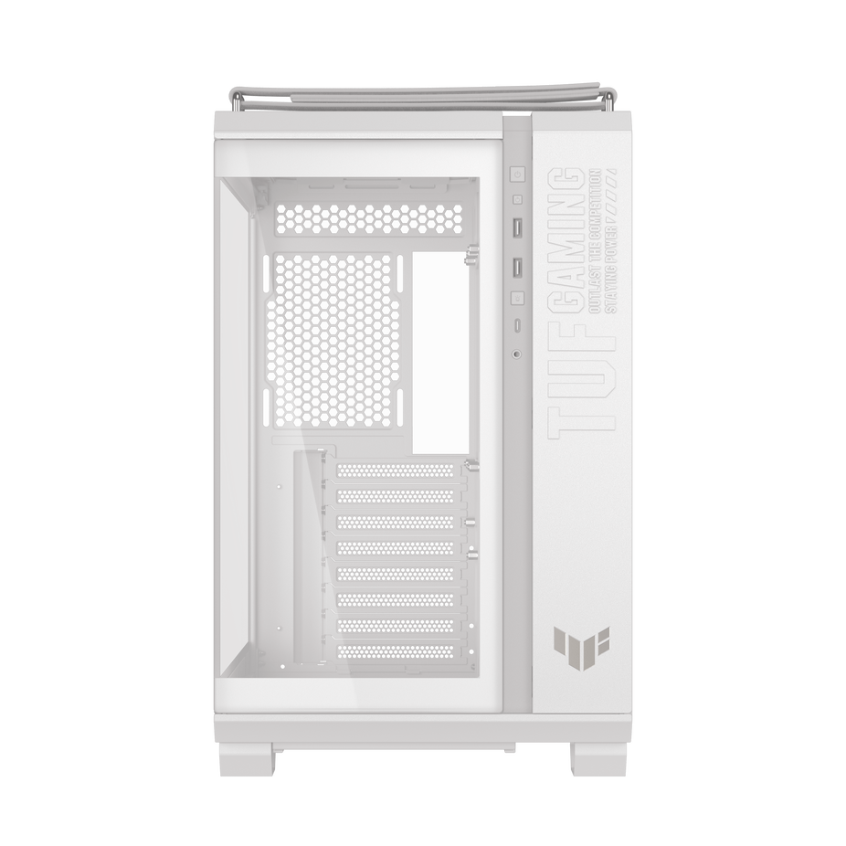 ASUS TUF Gaming GT502 Horizon PC-Gehäuse, Midi-Tower, ATX, Tempered Glass - weiß