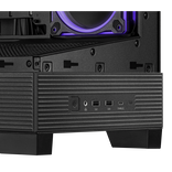 ASUS A31 Plus TG ARGB PC-Gehäuse, Midi-Tower, ATX, RGB, Tempered Glass - schwarz