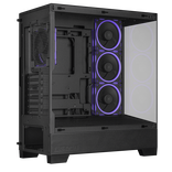 ASUS A31 Plus TG ARGB PC-Gehäuse, Midi-Tower, ATX, RGB, Tempered Glass - schwarz