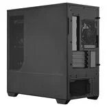 Asus Prime AP202 Micro ATX Mid Tower Black with Tempered Glass Side Panel and USB 3.2 Gen 2x2 Type-C, USB 3.2 Gen 1 Type-A