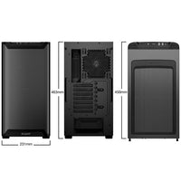 be quiet! Pure Base 501 Airflow Midi-Tower, ATX, Tempered Glass - schwarz
