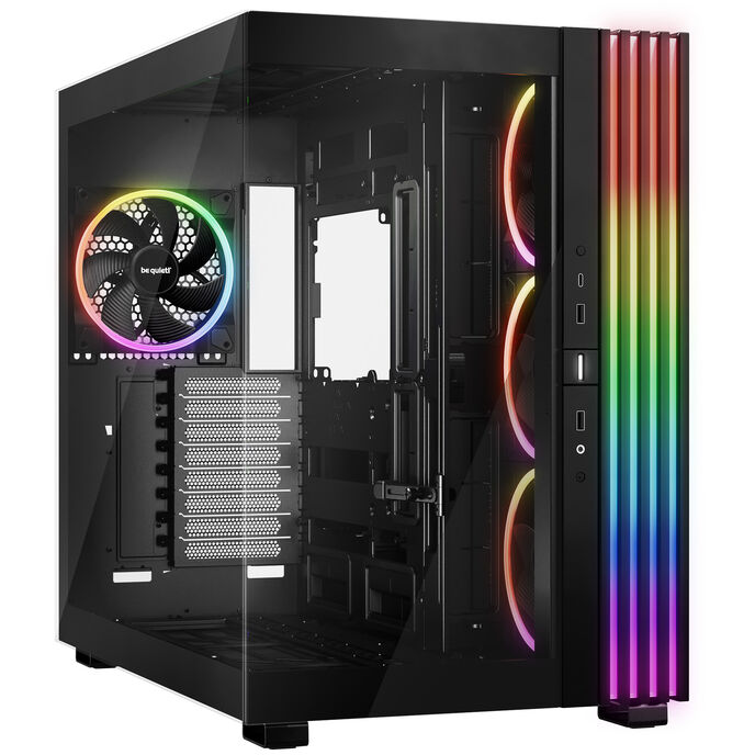 be quiet! Light Base 900 FX Big-Tower, Tempered Glass, ARGB - schwarz