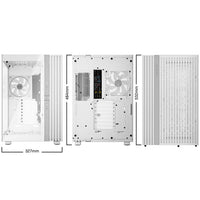 be quiet! Light Base 900 FX Big-Tower, Tempered Glass, ARGB - weiß