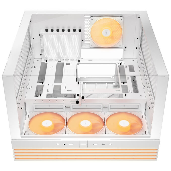 be quiet! Light Base 600 LX Midi-Tower, Tempered Glass, ARGB - weiß