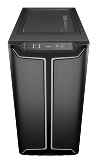 be quiet! Pure Base 501 DX PC-Gehäuse, Midi-Tower, ATX, ARGB, Tempered Glass - schwarz