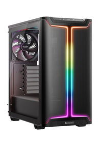 be quiet! Pure Base 501 DX PC-Gehäuse, Midi-Tower, ATX, ARGB, Tempered Glass - schwarz