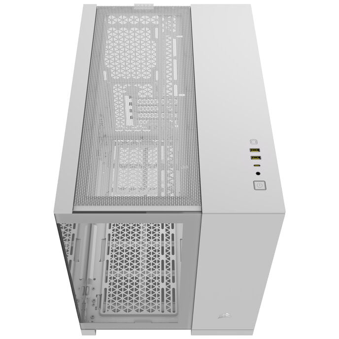 Corsair 2500X Link RGB Micro-ATX Gehäuse, Tempered Glass - weiß