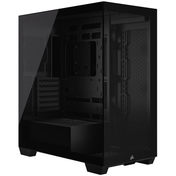 Corsair 3500X Midi-Tower, Tempered Glass - schwarz