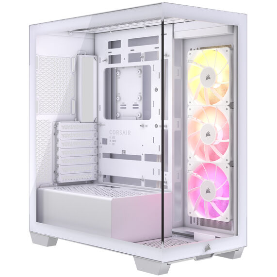 Corsair 3500X ARGB Midi-Tower, Tempered Glass - weiß