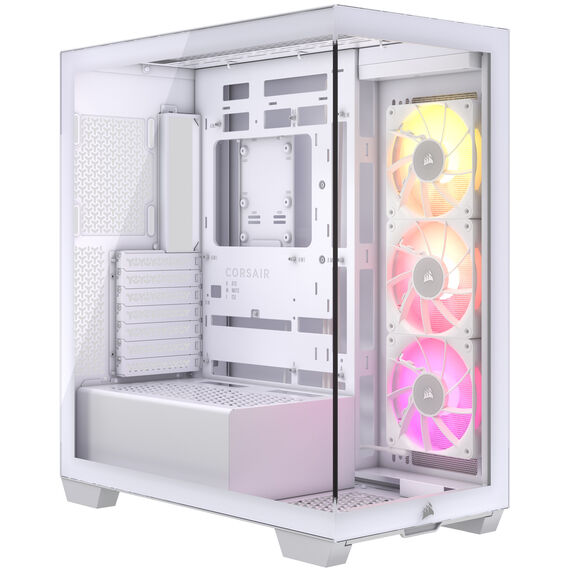 Corsair iCUE Link 3500X RGB Midi-Tower, Tempered Glass - weiß