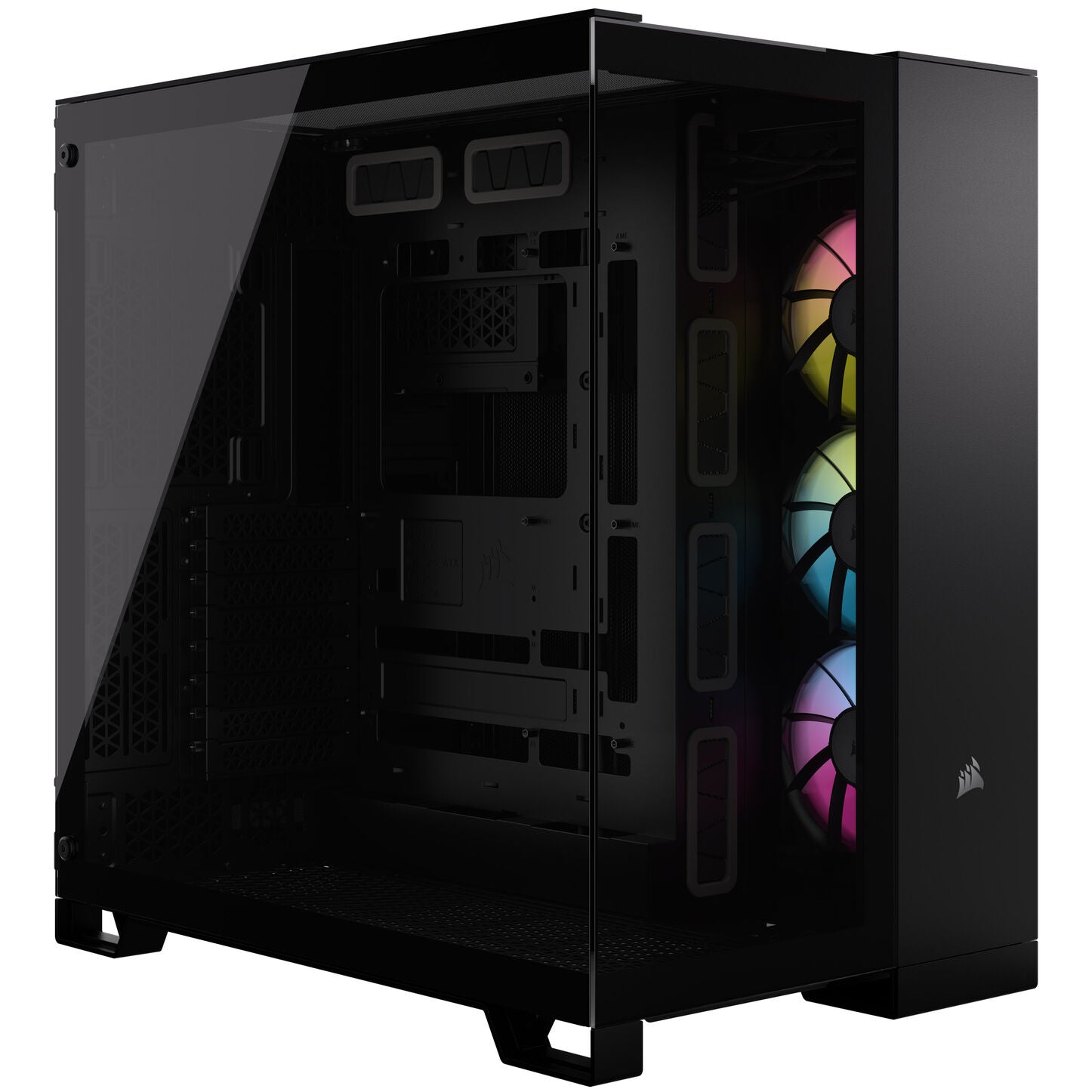 Corsair 6500X RGB Midi-Tower, Tempered Glass - schwarz