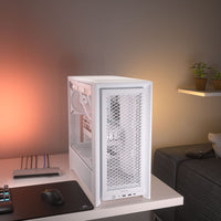 Corsair FRAME 4000D Modular Mid-Tower PC ATX Case - White