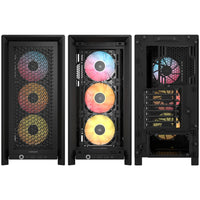 Corsair FRAME 4000D RS ARGB Modular Mid-Tower PC Case - Black