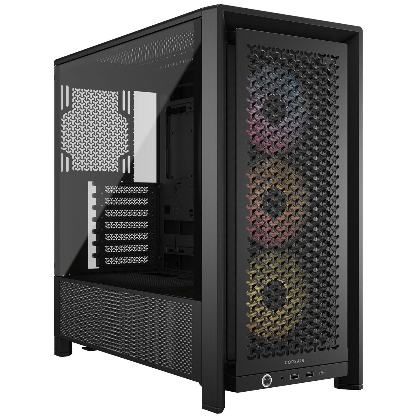 Corsair Frame 4000D RS ARGB Tempered Glass Midi-Tower, schwarz