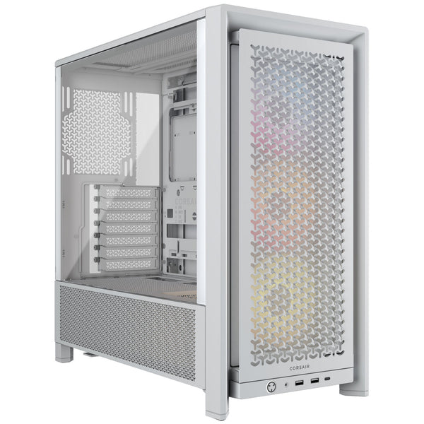 Corsair FRAME 4000D RS ARGB Modular Mid-Tower PC Case - White