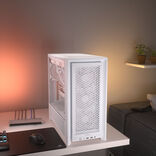 Boîtier PC ATX mi-tour modulaire Corsair FRAME 4000D RS - Blanc