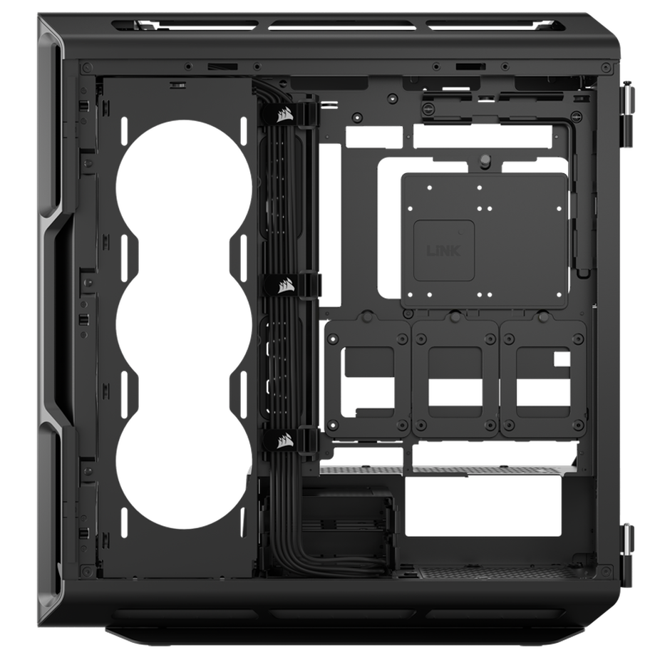 Corsair 5000T PC-Gehäuse, Midi-Tower, ATX, Tempered Glass - schwarz