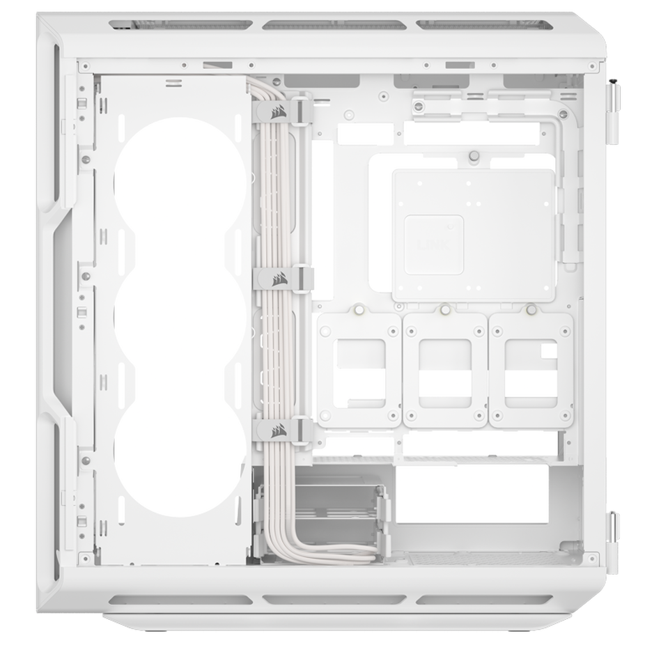Corsair 5000T PC-Gehäuse, Midi-Tower, ATX, Tempered Glass - weiß