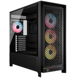 Corsair FRAME 5000D RS ARGB ATX Mid Tower Black Tempered Glass