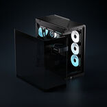 Corsair FRAME 4500X LX-R RGB iCUE LINK Panoramic Glass Mid-Tower PC Case Black