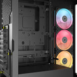 CORSAIR Midi 4500X LX RGB Tempered Glass Black
