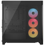 Corsair FRAME 4500X LX-R RGB iCUE LINK Panoramic Glass Mid-Tower PC Case Black